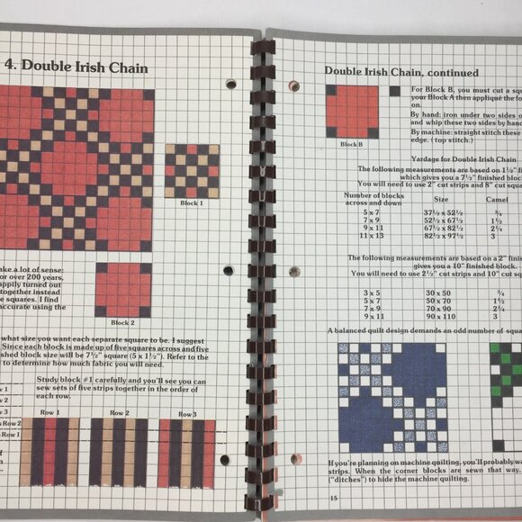 Vintage 1982 The Its Okay If You Sit On My Quilt Book Pattern Mary Ellen Hopkins - Picture 4 of 11